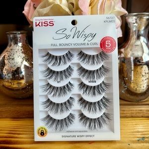 KISS So Wispy Lashes Full, Bouncy Volume and Curl